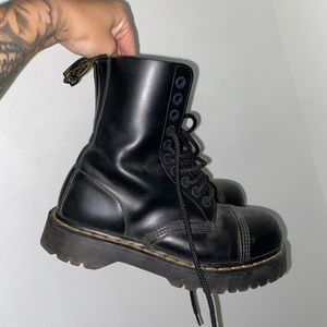 Doc Marten 10966 10-Eye Steel Toe Boot